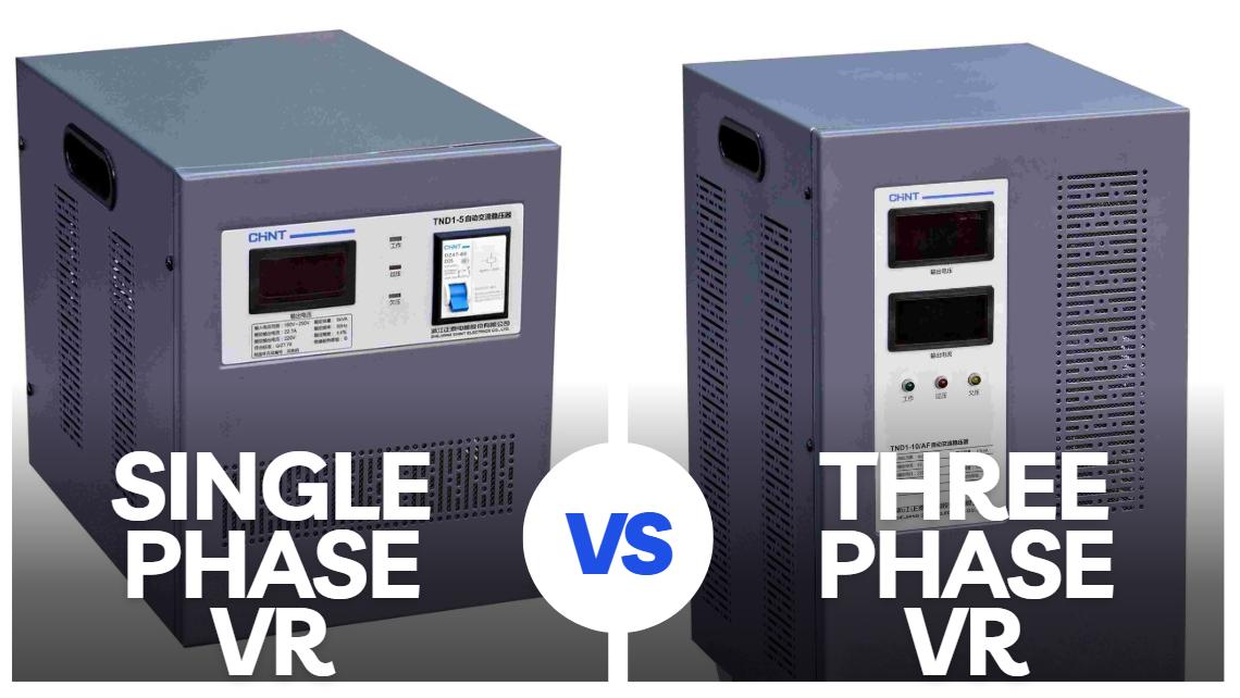 Single Phase vs Three Phase Voltage Regulator